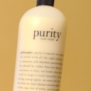 SEALED philosophy Purity Made Simple One Step Facial Cleanser w/Pump 32oz